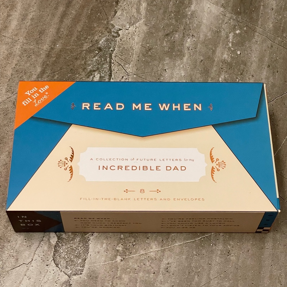 Letters to dad